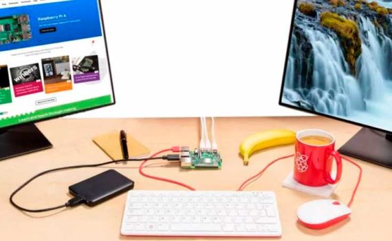 Raspberry Pi 4 поддерживает дисплеи 4K, хотя и с трудом