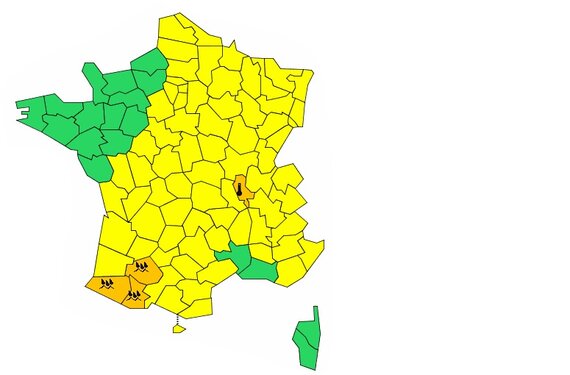 Orages Inondations : les Hautes Pyrénées en alerte vigilance orange
