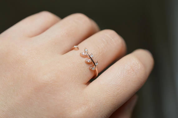 Leaf Ring - Cecilia - Image 4