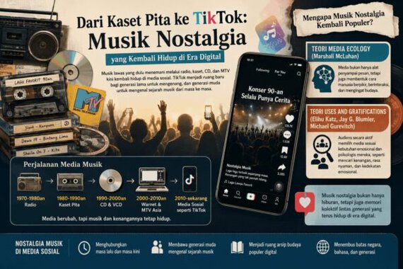 Ketika Media Sosial Menghidupkan Kembali Musik Masa Lalu