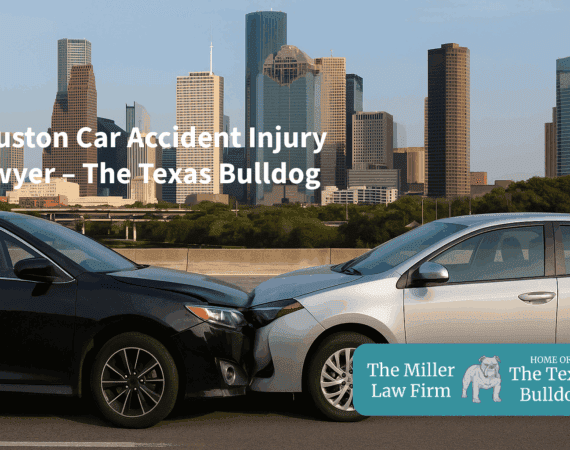 Houston car accident injury lawyer representing crash victims at The Miller Law Firm – The Texas Bulldog