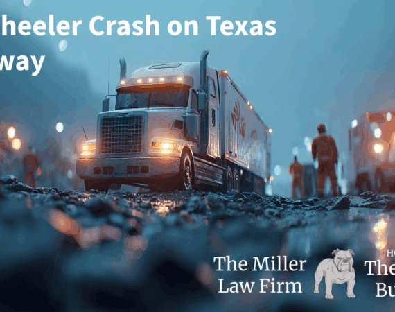 semi truck overturned in accident on highway