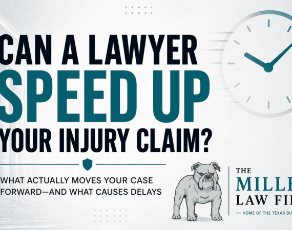 Can a lawyer speed up personal injury claim Texas injury lawyer timeline settlement delay help