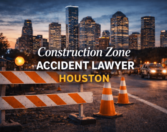 construction zone accident lawyer Houston work zone crash Texas