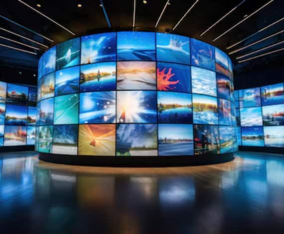 Custom Video Wall Rentals for Trade shows and events.