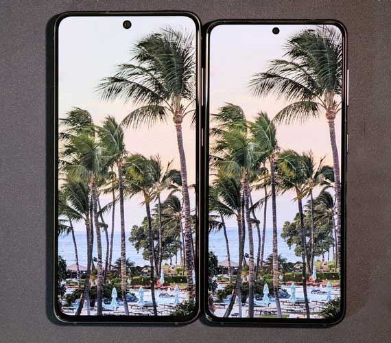 У Samsung Galaxy 21 FE дисплей 6,4-дюймовый, а у обычного Samsung Galaxy 21 6,2-дюймовый. У Samsung Galaxy 21 FE дисплей 6,4-дюймовый, а у обычного Samsung Galaxy 21 6,2-дюймовый.