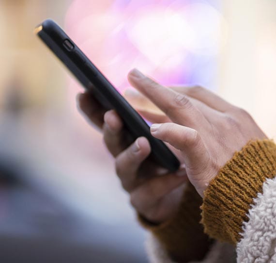 Cell Phone Signal Booster Woman on Cell Phone