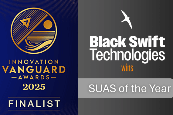 Best Small UAS Drone Commercial Industrial Site Quick Durable Black Swift Technologies Wins Small UAS of the Year at XPONENTIAL 2025 Black Swift Technologies has secured the Small UAS of the Year – Commercial Applications award at the inaugural Innovation Vanguard Awards during XPONENTIAL 2025, recognising the company’s pioneering unmanned aircraft systems By Sarah Simpson / 23 Jun 2025