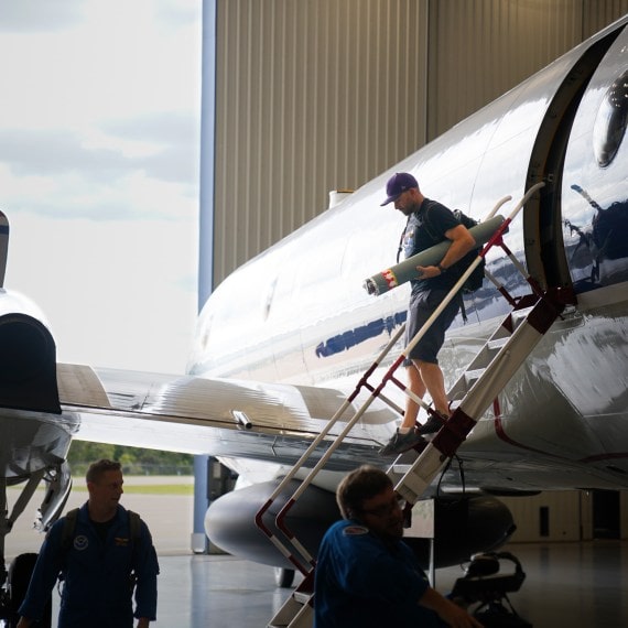 Hurricane Hunter NOAA P3 Orion S0 extreme high altitude uas drone research
