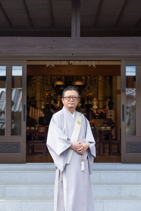 本永寺の住職、黒木浩順のプロフィール写真