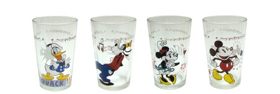 Disney Juice Glasses