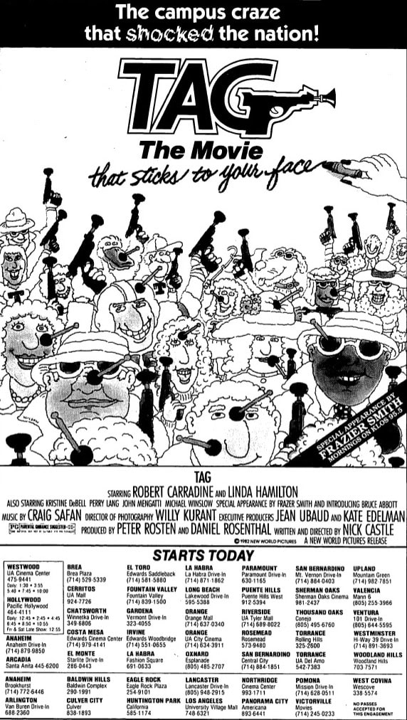 TAG opening day ad