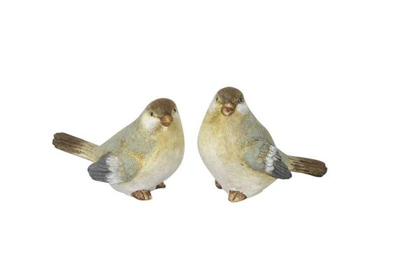 Vogel Paar Polyresin