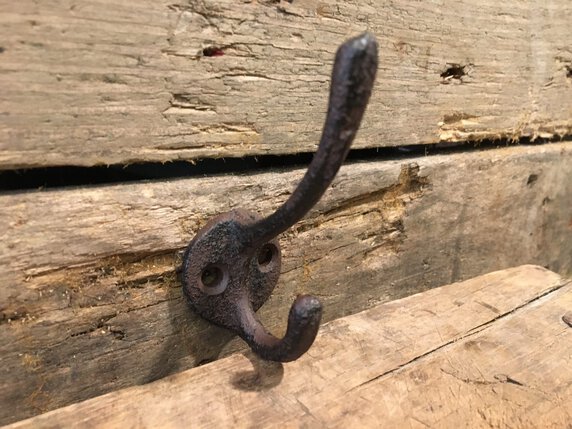 Wandhaken Pipillo in  Industriestil