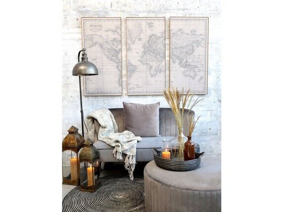 Sofa aus Velour von Chic Antique nur Abholung