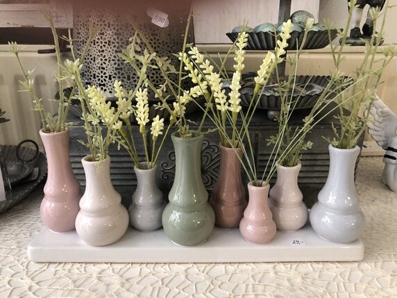 Blumenvasen aus Keramik 8-Fach