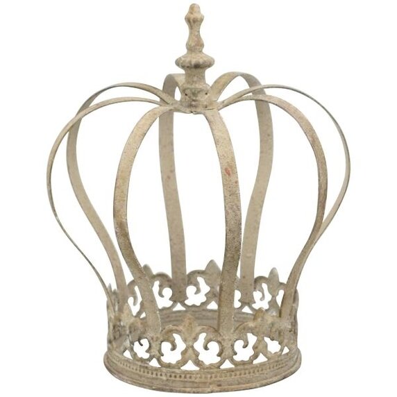 Pflanzenkrone aus Metall in Shabby/Vintage Style