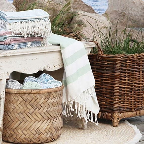 Sitzbank aus Holz von Chic Antique