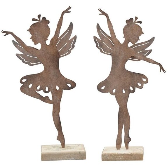 Elfe Figur aus Metall – Bild 2