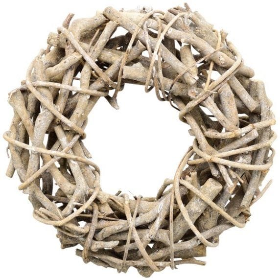 Kranz aus Rattan