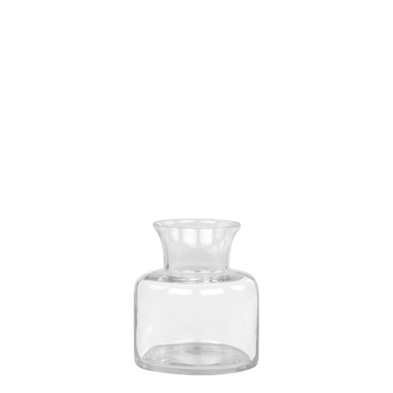 Blumenvase aus Glas durchsichtig – Bild 2