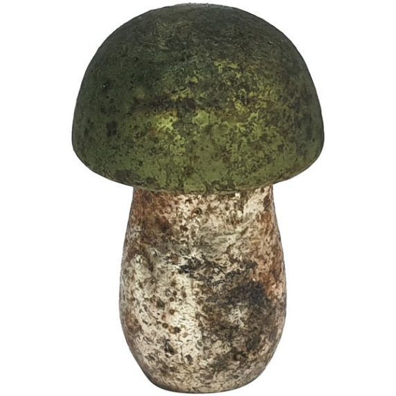 Pilz aus Glas grün