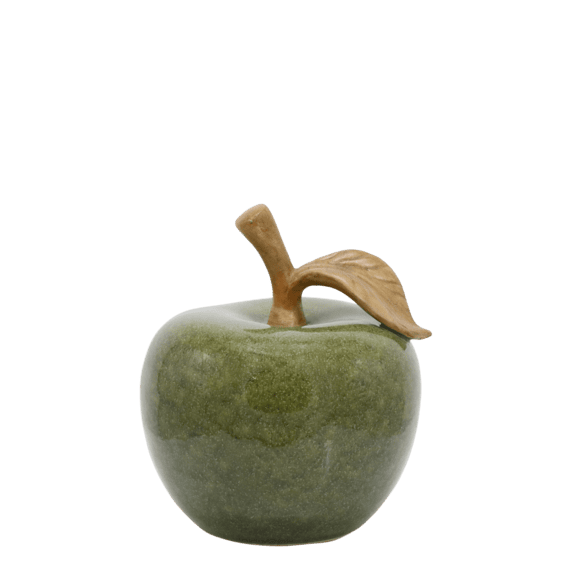 Apfel aus Steingut – Bild 2