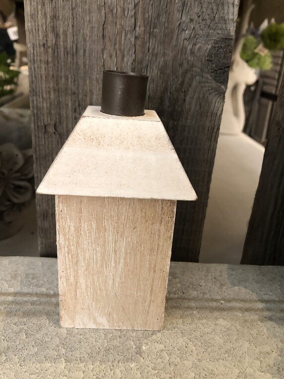 Haus Kerzenhalter 15 cm hoch – Bild 3