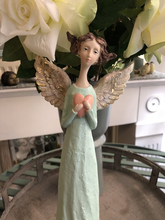 Engel Figur aus Polyresin