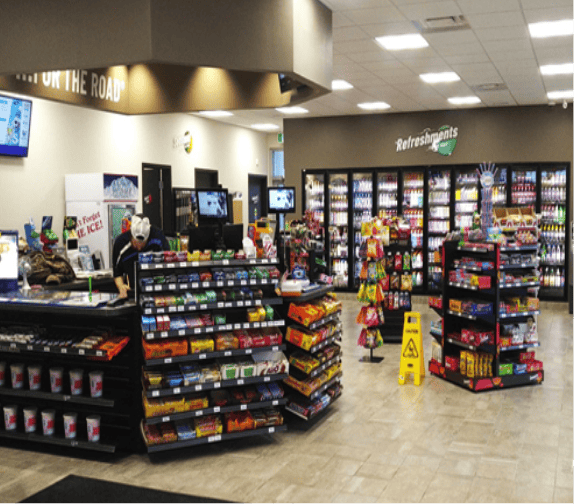 An image offers a glimpse inside a Stinson retail store location