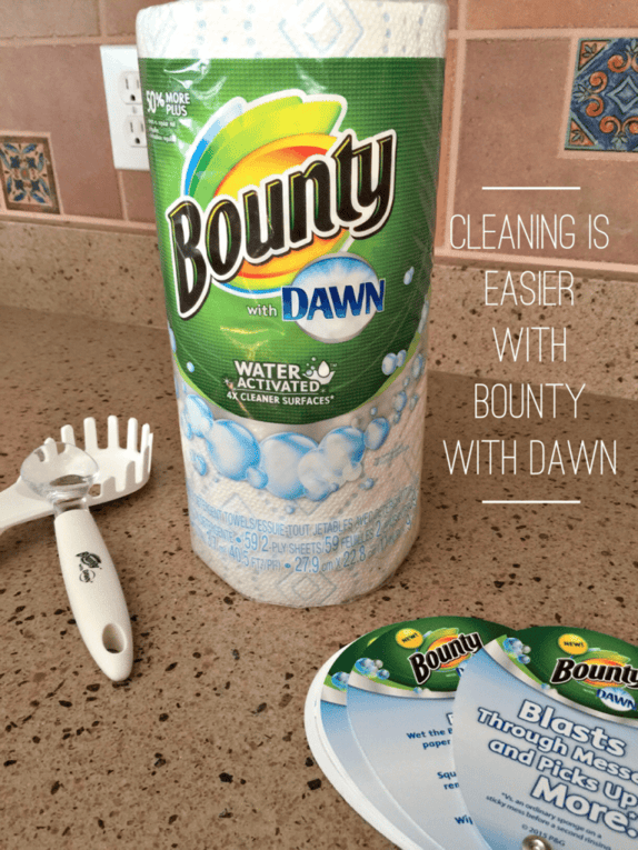 Cleaning Is Easier With Bounty With Dawn #BountyatWalmart 