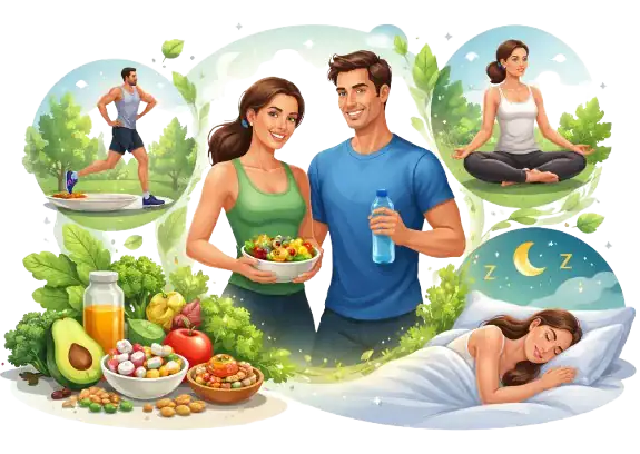 Gesunder Lebensstil
