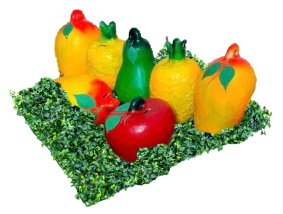 Alcancías con formas de fruta