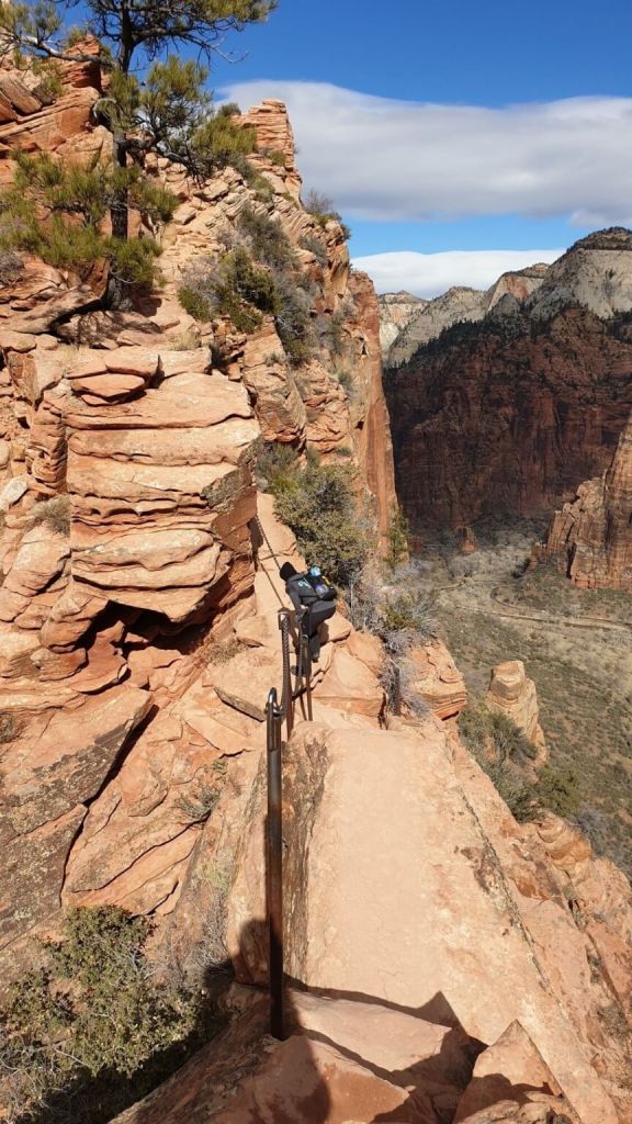 Der Kamm vom Angels Landing