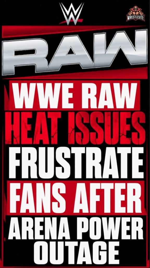 WWE RAW Heat Issues Frustrate Fans After Arena Power Outage