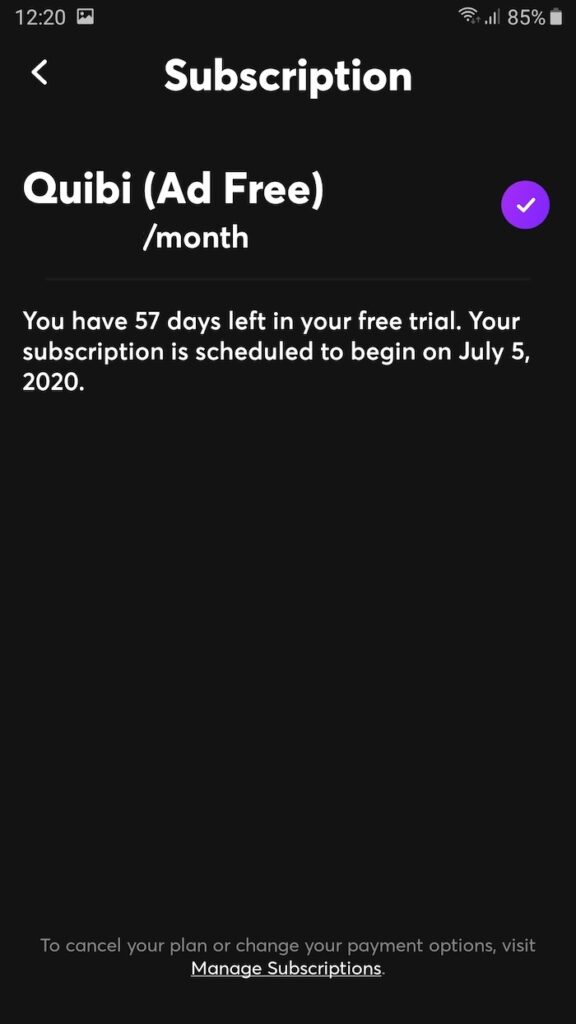 How to Cancel Quibi Subscription