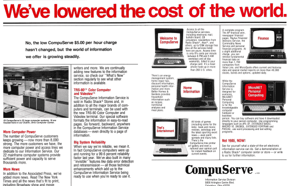 Online-Leben (3): Die kurze Ära Compuserve