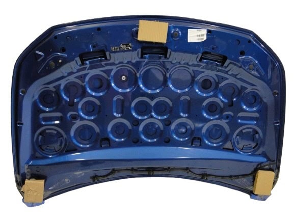 MERCEDES MASKA POKRYWA SILNIKA NIEBIESKA 970 CLA 118 W118 A KLASA 177 W177