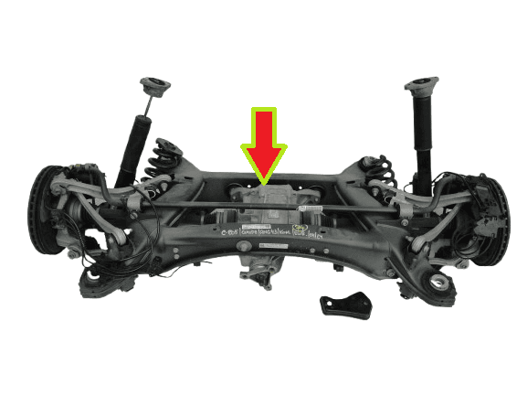 MERCEDES DYFER DYFERENCJAŁ TYLNY MOST A2053509723 C 205 C43 AMG 4MAT 3.066
