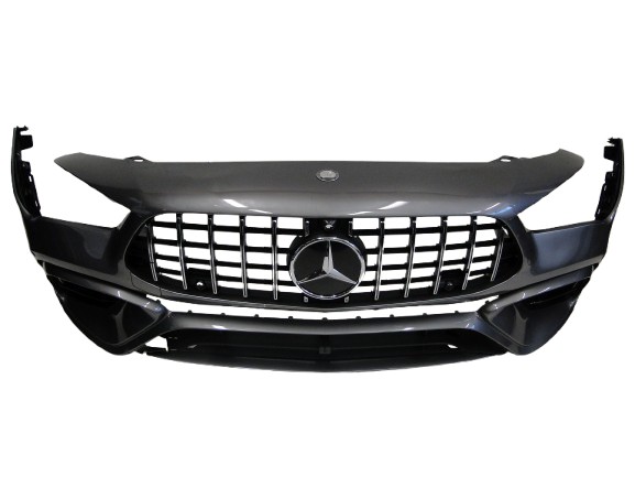 MERCEDES ZDERZAK PRZEDNI 45 AMG PTS SZARY 787 CLA 118 W118 C118 X118 LIFT
