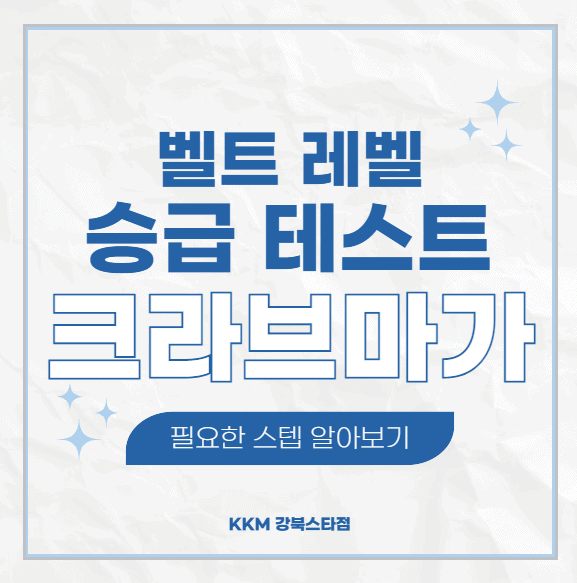 크라브마가 벨트