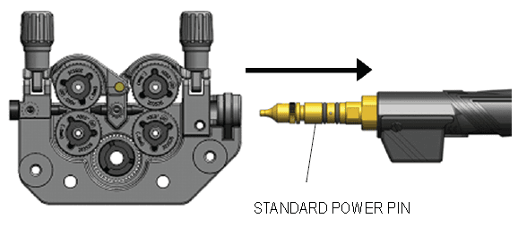 How To Install the AutoLength Pin, step 1