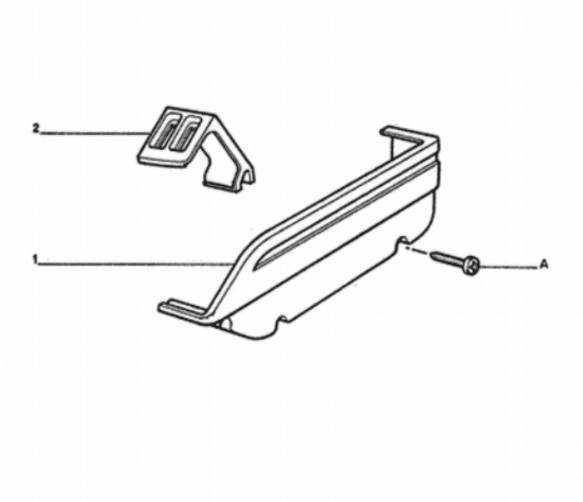 Jeu de 2 supports de bouton de vitre électrique gris – Image 2