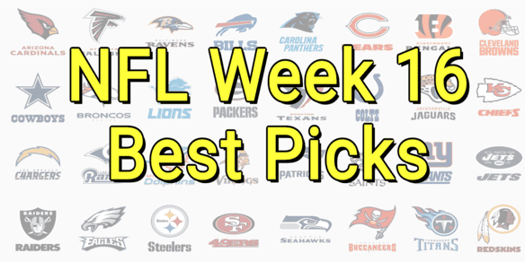 NFL betting Picks Week 16 2020