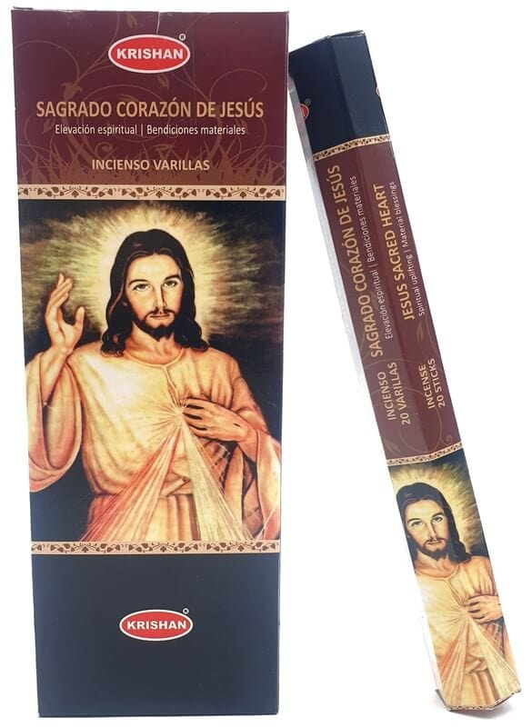 Encens Krishan Sacré Cœur de Jésus 20g