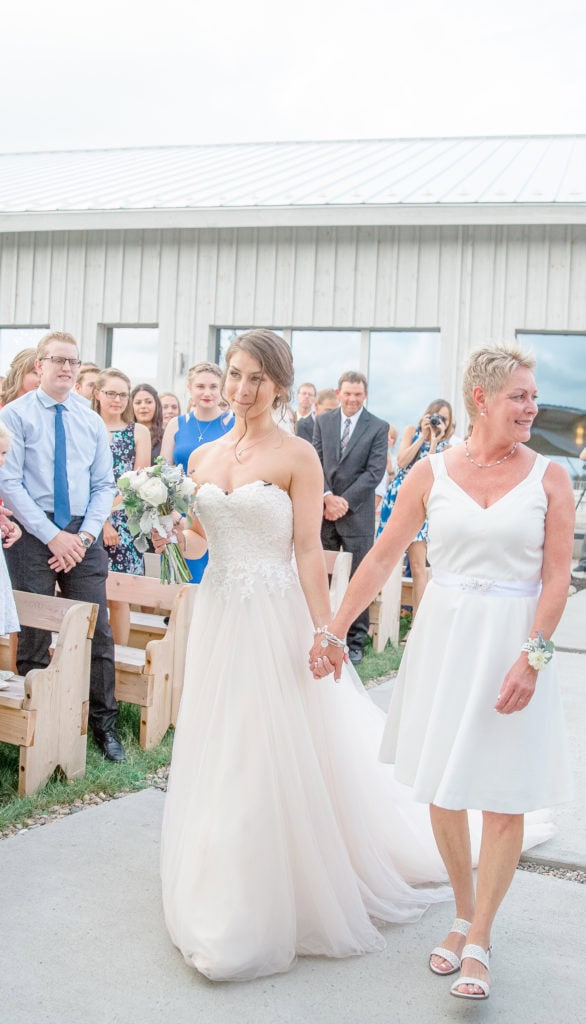 Bride looking at her future husband walking down the Aisle - Lavender Rain Inspired Wedding - Le Belvedere- Grey Loft Studio- Ottawa Wedding Photographer - Affordable - Cheap - Fine Art - Best - Kanata Photographer - Wedding Videographer Ottawa - Light and Airy - Beautiful - Timeless - Organic Photographer Carp - Stittsville
