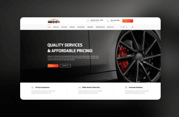 mikes-auto-body-shop-web-design