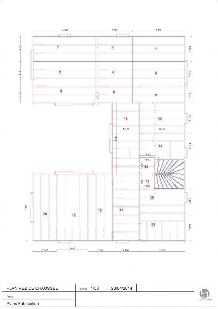 plancher maison bois massif