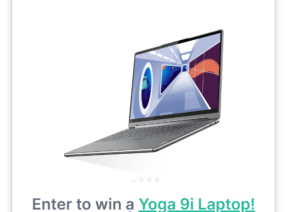 Read more about the article Winning Laptop Sweepstakes at Sweepstakes Advantage