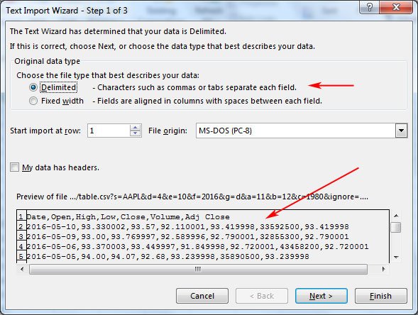 text-import-wizard